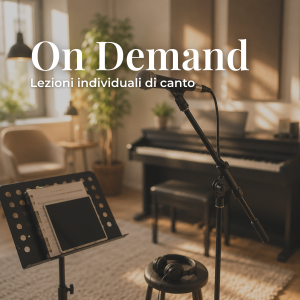 Lezione di Canto On Demand (60 min)